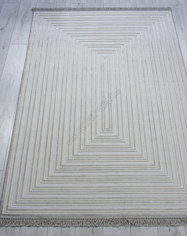 Турецкий ковер Меринос OSHA O2655 - 995 (Полипропилен, серый)