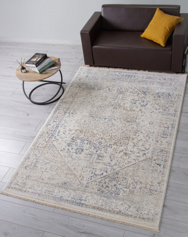 Ковер 35983A - CREAM / CREAM - Прямоугольник - коллекция MELODY